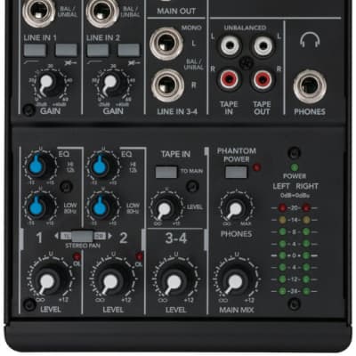 Mackie 402VLZ4 4-Channel Mic / Line Mixer | Reverb