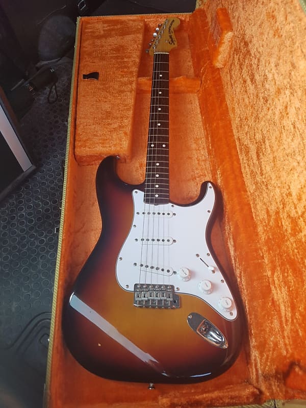 Fender JV Stratocaster 1982 Vintage Sunburst | Reverb