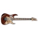 Ibanez JEM77WDP-CNL Steve Vai Signature Premium 6 String Rh Electric Guitar In Charcoal Brown Low Gloss