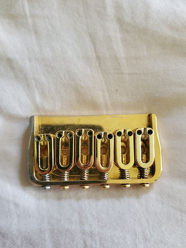Hipshot Hardtail Bridge .125 2000s Gold Reverb