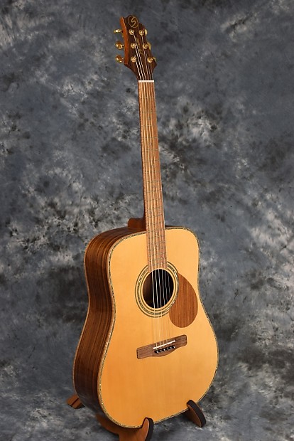 Greg Bennett ASDR All Solid Steel String Acoustic Guitar Natural