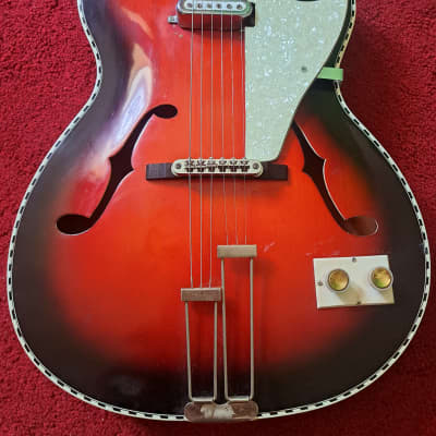 Fasan Electric Archtop/Jazz Hollowbody from the 50s image 2
