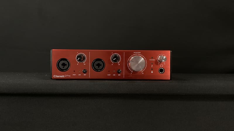 DTM・DAW focusrite clarett 2pre Thunderbolt Focusrite Clarett 2Pre 10x4 Thunderbolt Audio Interface Reviews