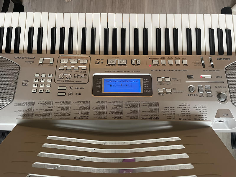 Casio CTK-800 61-Key Keyboard with Stand | Reverb