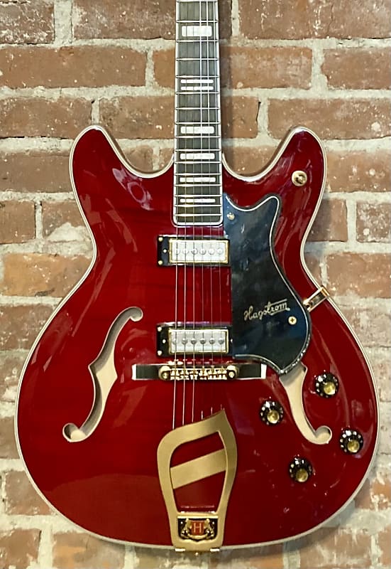 New Hagstrom '67 Viking II Hollowbody Electric, Wild Cherry, Support Small Biz, Buy Here! image 1