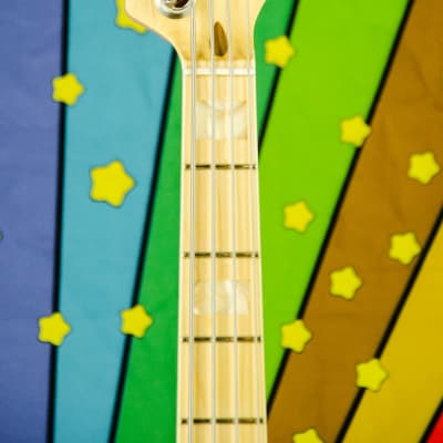 Fender U.S. Geddy Lee Jazz Bass, Maple Fingerboard, Black, USA image 4