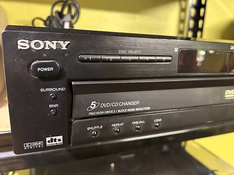 Sony DVP-NC600 5 Disc DVD CD Player Carousel Changer  			