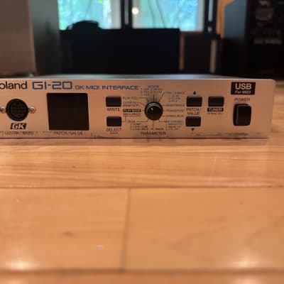 Roland GI-20 GK-MIDI Interface 2002 - 2010 - Silver