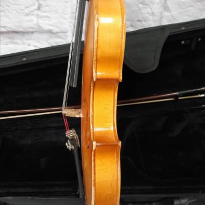 Lignatone Antonius Stradivarius Cremonenis 13" Viola with Case and Bow (Czech) image 8