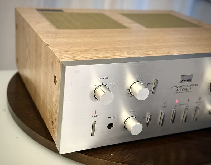 🔥🎶✨ Sansui AU-D707F Vintage Integrated Amplifier (100V 🔥🎶✨ Sansui AU-D707F Vintage Integrated Amplifier (100V