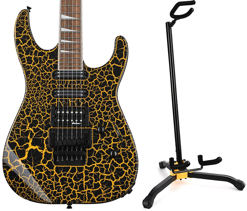 Jackson X Series Soloist SL3X DX Electric Guitar Yellow Reverb