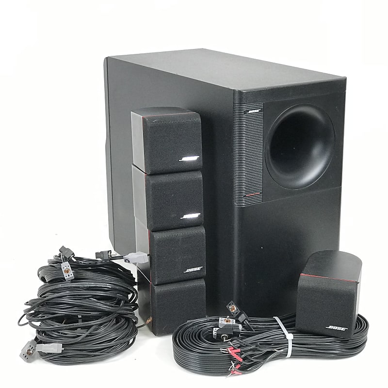 スピーカー・ウーファー Bose Acoustimass6 AM-6 Bose 5.1 Home Entertainment Speaker System - Acoustimass 6