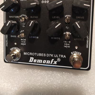 DemonFX Microtubes D7K Ultra Bass Preamp & Overdrive Boost
