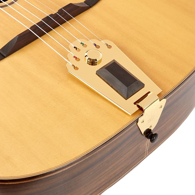 Used Saga Django BM500 Gypsy Jazz Guitar MIJ Natural | Reverb