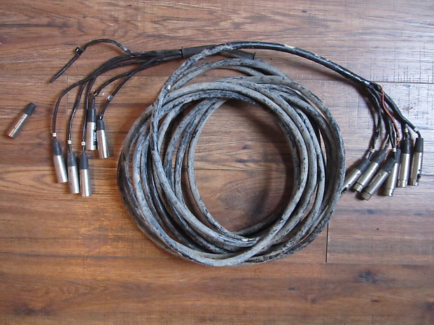 Homemade 6 channel 35 foot Recording Snake image 1