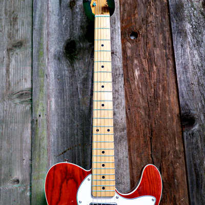Keith Holland Custom T-NS-Thinline #1291 - Translucent Wine Red image 8