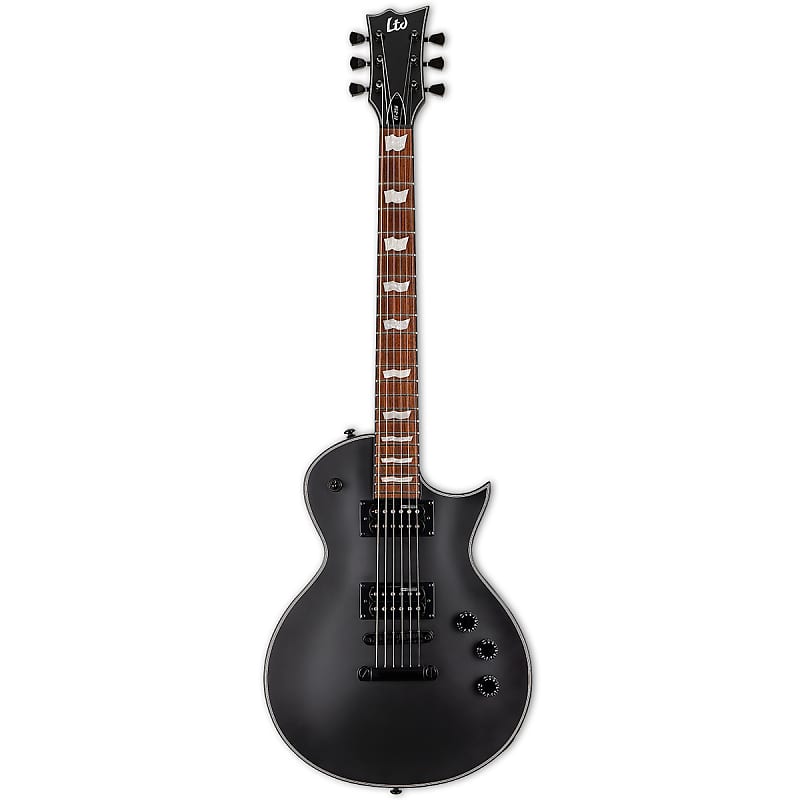 ESP LTD EC-256 Black Satin BLKS Electric Guitar Eclipse EC256 LEC256BLKS - B-Stock image 1