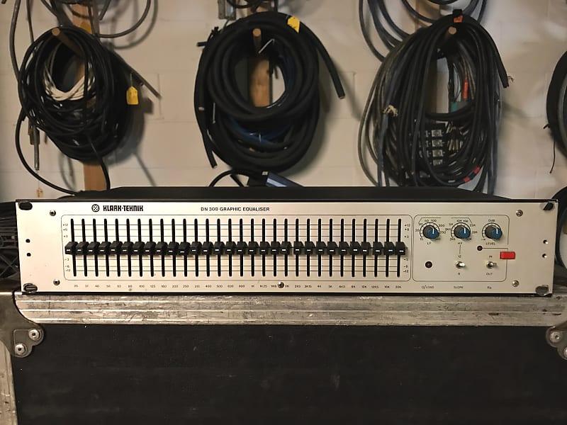 Klark Teknik DN-300 Graphic Equalizer | Reverb Klark Teknik DN-300 Graphic Equalizer | Reverb