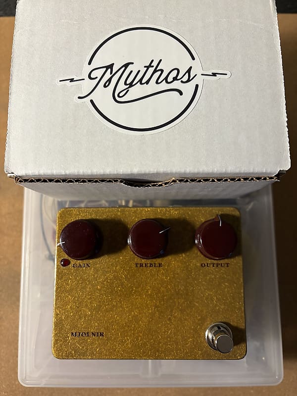 Mythos Pedals Mjolnir Limited Gold 限定30台 Mythos Pedals】Mjolnir Limited Gold,Silver 2種国内入荷（限定