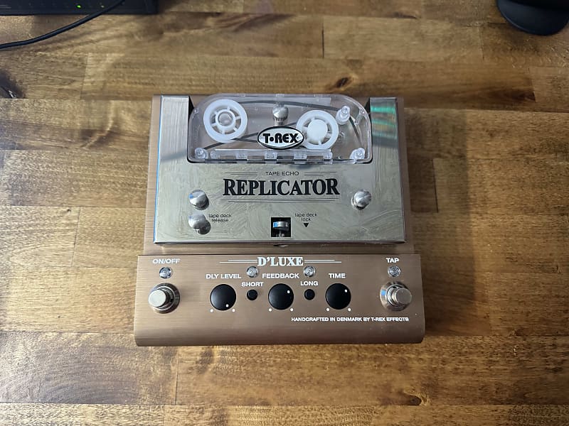 TRex Replicator D'Luxe Tape Delay w/ 2 EXTRA cassettes. Reverb