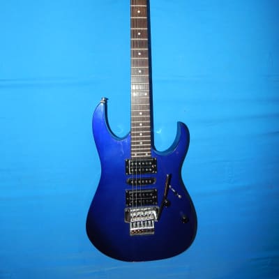 MD Guitars M.M.Produce G6 HSH Flame (See-through Blue) /Used | Reverb