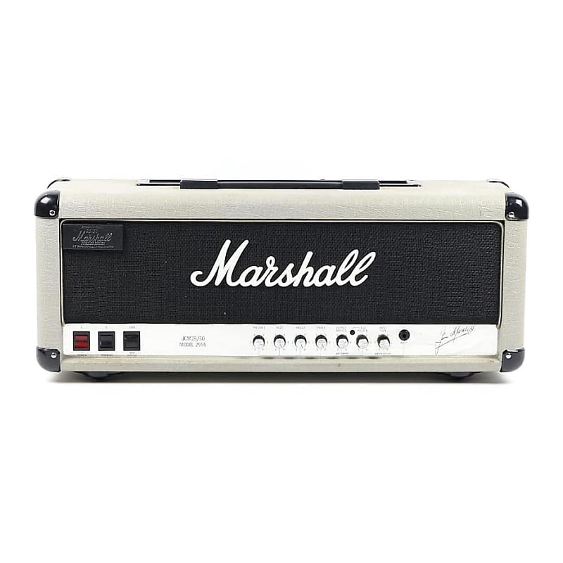 Marshall JCM25/50 "Silver Jubilee" Model 2555 2-Channel 100-Watt Guitar Amp Head 1987 - 1988 image 1