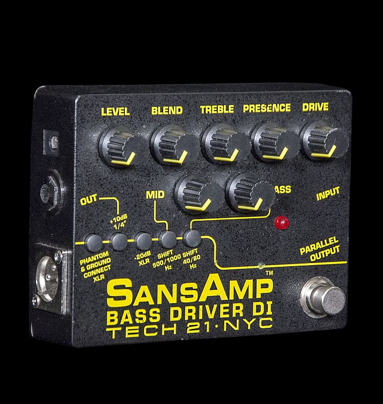 Tech 21 SansAmp Bass Driver DI V2 Preamp & DI for Bass