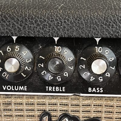 1966 Fender Vibro Champ 6-Watt 1x8" Guitar Combo - Black Panel image 16
