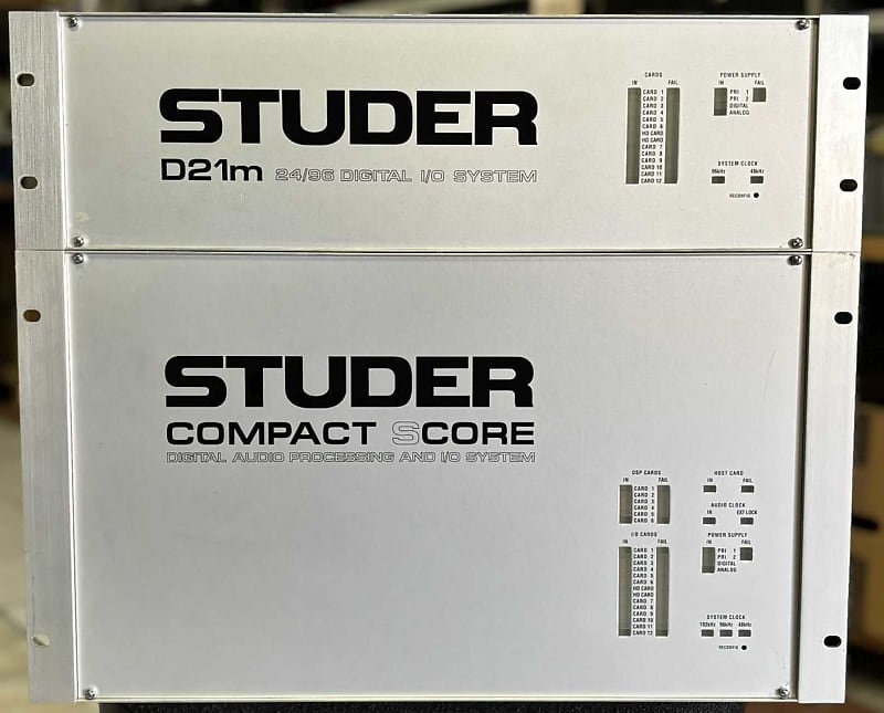 Studer Compact Core and D21m image 1