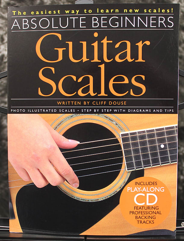 Absolute Beginners Guitar Scales TAB Method Book Reverb