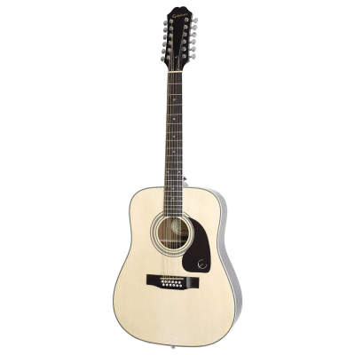 Epiphone DR-212 12-String Acoustic Guitar Natural | Reverb