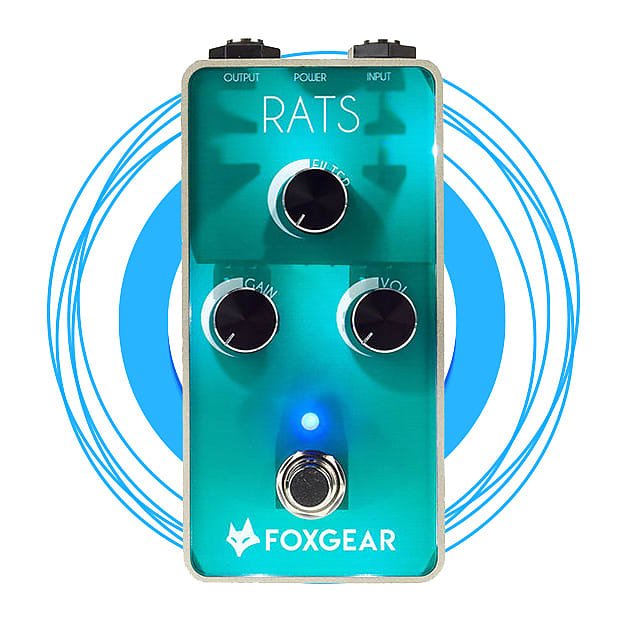 Foxgear Rats Pedale Distorsore Per Chitarra Distorsori | Reverb