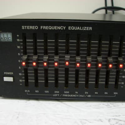 ADC Sound Shaper SS-115X 10-Band - Stereo HiFi Graphic Equalizer