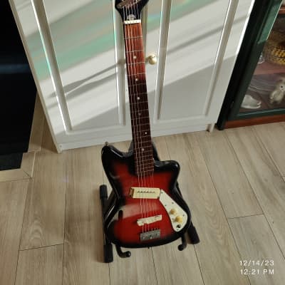 BRADFORD Jazzmaster Style 1960's - Redburst for sale