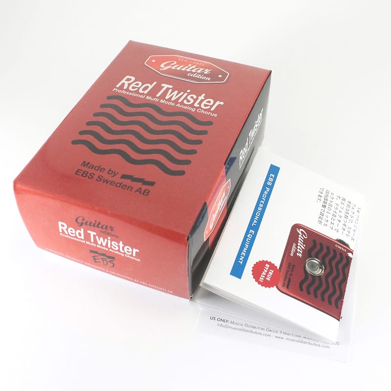 EBS Red Twister Guitar Edition (S/N:151600040) [01/11] | Reverb