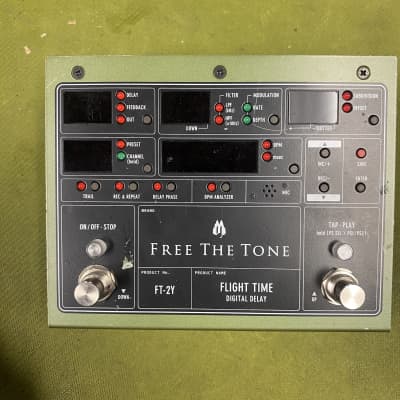 Free The Tone FT-2Y Flight Time Digital Delay | Reverb