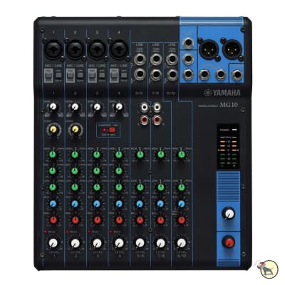 Yamaha MG10 10-Channel Live Sound Audio Mixing Console image 2