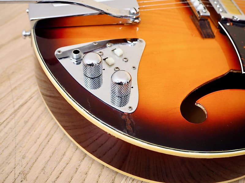 ギター GUYATONE SG-12T ORIG FOIL PUPS 1966 OHSC 1960s Guyatone SG-12T Vintage Electric Guitar w/ Gold Foil