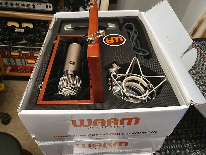 NEW Warm Audio WA-47 WA47 Full Size Mic Studio Set - BEST Neumann U47 U-47  Clone Microphone