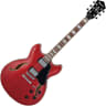 Ibanez AS73 Hollow Body Elecric Guitar Transparent Cherry Red