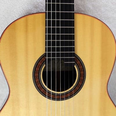 Milagro MPS7 Spruce/Rosewood 7-String Classical Harp Guitar w/All-Solid Woods, Custom Case!! image 11