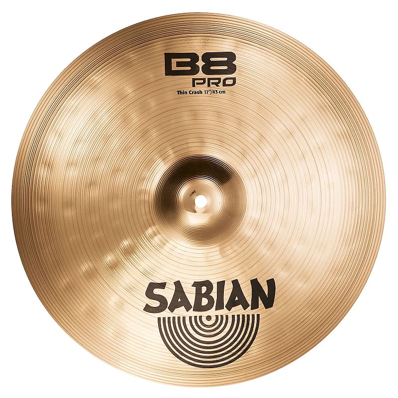 Sabian 17" B8 Pro Thin Crash Cymbal image 1