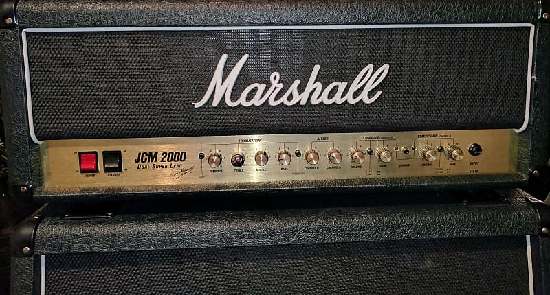 Marshall JCM2000 DSL100 AND 1960A 4x12 Rolling Speaker Cabinet