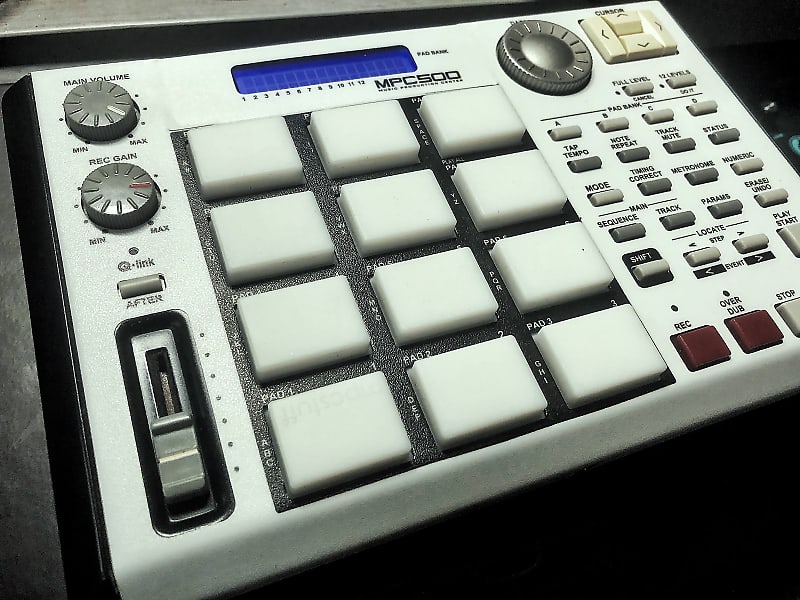 Akai MPC 500 Custom White Mpc500