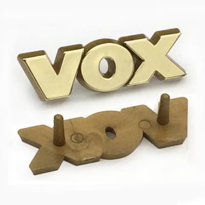 Small Horizontal Vox Logo for Vox Continental Organs and T.60 Bass Heads