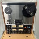TEAC 1/4" 4-Track Simulsync Reel to Reel Tape Recorder 1970s - Silver
