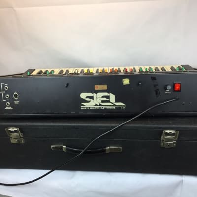 Vintage Siel Orchestra MK I MkI Arp Quartet Synth Synthesizer Keyboard & Case image 13