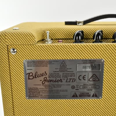 Fender Blues Junior Lacquered Tweed LTD C12N | Reverb