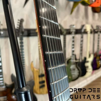 Ormsby Custom Shop Goliath Black Friday Rainbow Multiscale 7-String Electric Guitar w/ Bag-Black Friday Rainbow image 10