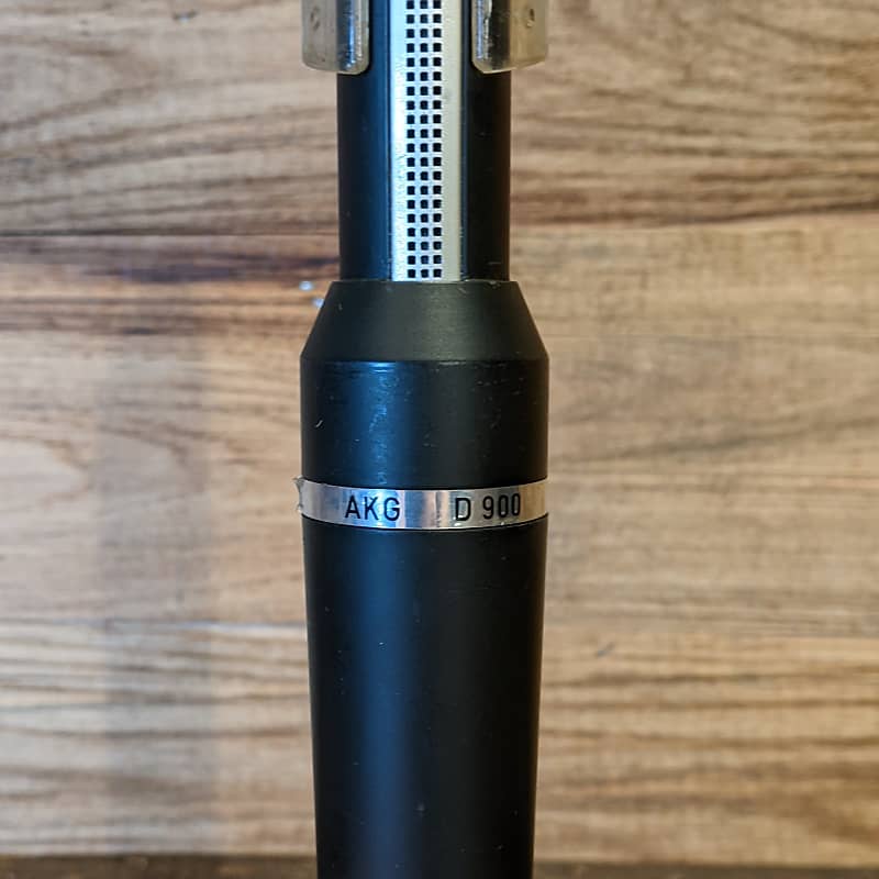 AKG D900 70's/80's - Black | Reverb